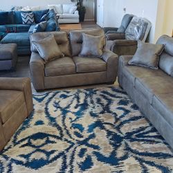 New Sofa With Loveseat And Chair 🚚 We Can Deliver 🚚