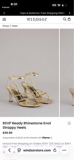 Windsor Heels size 7.5