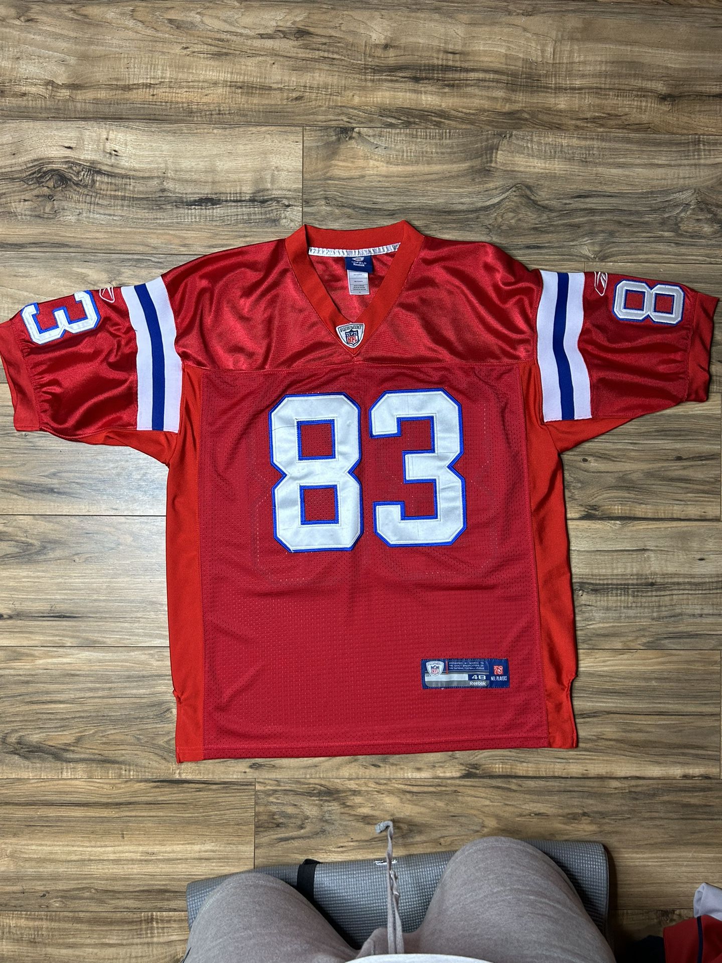 Vintage Authentic New England Patriots Onfield Wes Welker Jersey 