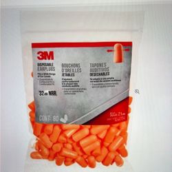 3M Disposable Earplugs 