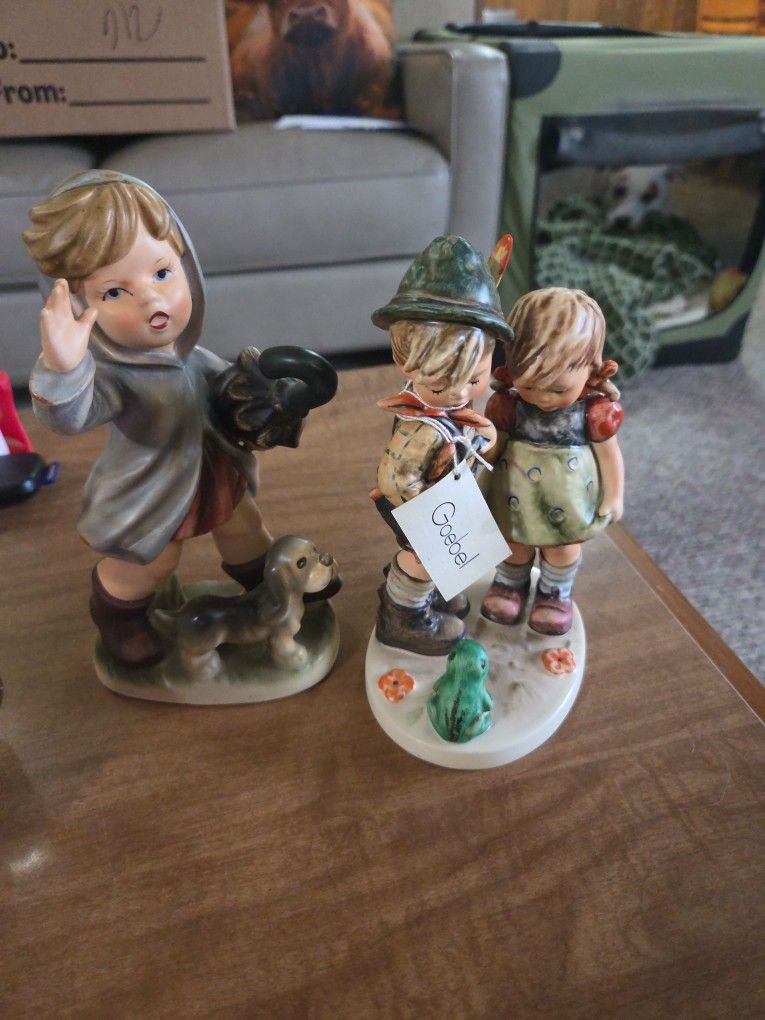 Vintage JOSEF FIGURINES ! + Hummels! Goebel W/Tags