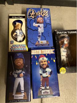 Justin Turner Bobbleheads Bundle