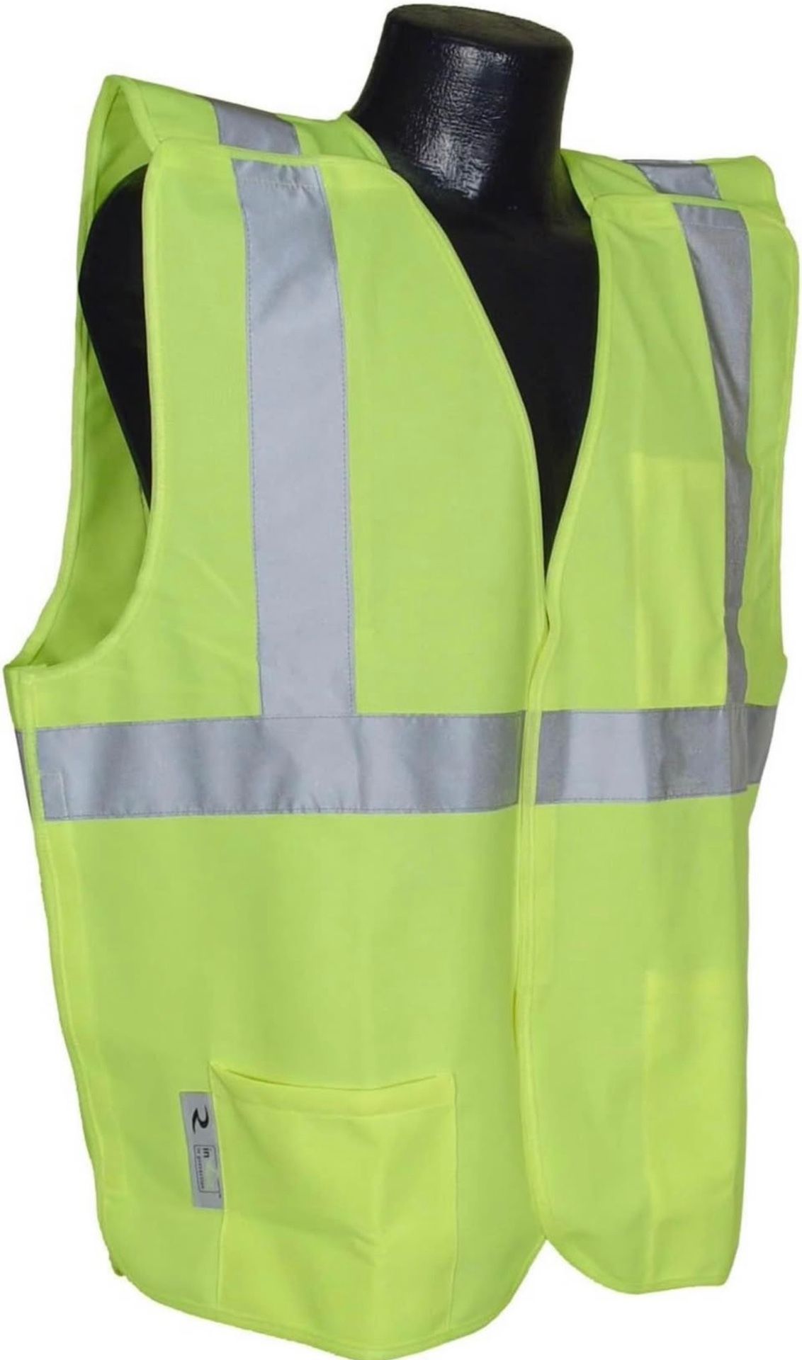 BRAND NEW IN BAG Radians SV4GS3X Class 2 Breakaway Solid Safety Vests, Bright Yellow, 3XL