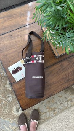 Vintage Chicago Tribune Wine Tote
