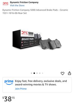Brake Pads - Ceramic -Rear Set