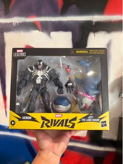 Marvel Legends Marvel Rivals Venom and Jeff the Landshark 2 pack