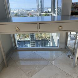 Small Grey Desk -Like New!