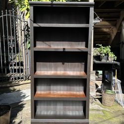 Large Wooden Bookcase 