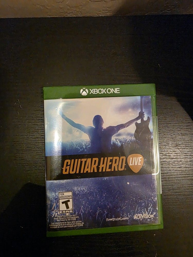 Guitar Hero Live Game for Xbox One Console (New / Sealed)