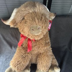 Jumbo Plush Highland Cow 23inches