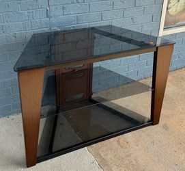 Glass stained TV stand