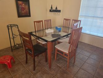 Glass table
