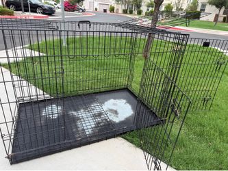 XXL 48” L Dog Cage 3 Door