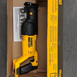 Dewalt 20v reciprocating saw (tool only)