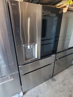 New Open Box LG 29cu Ft French Door Refrigerator With CRAFT ICE MAKER