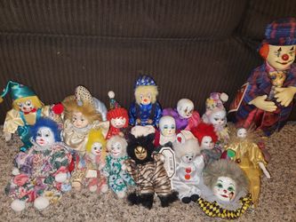 Vintage Clown Collection!