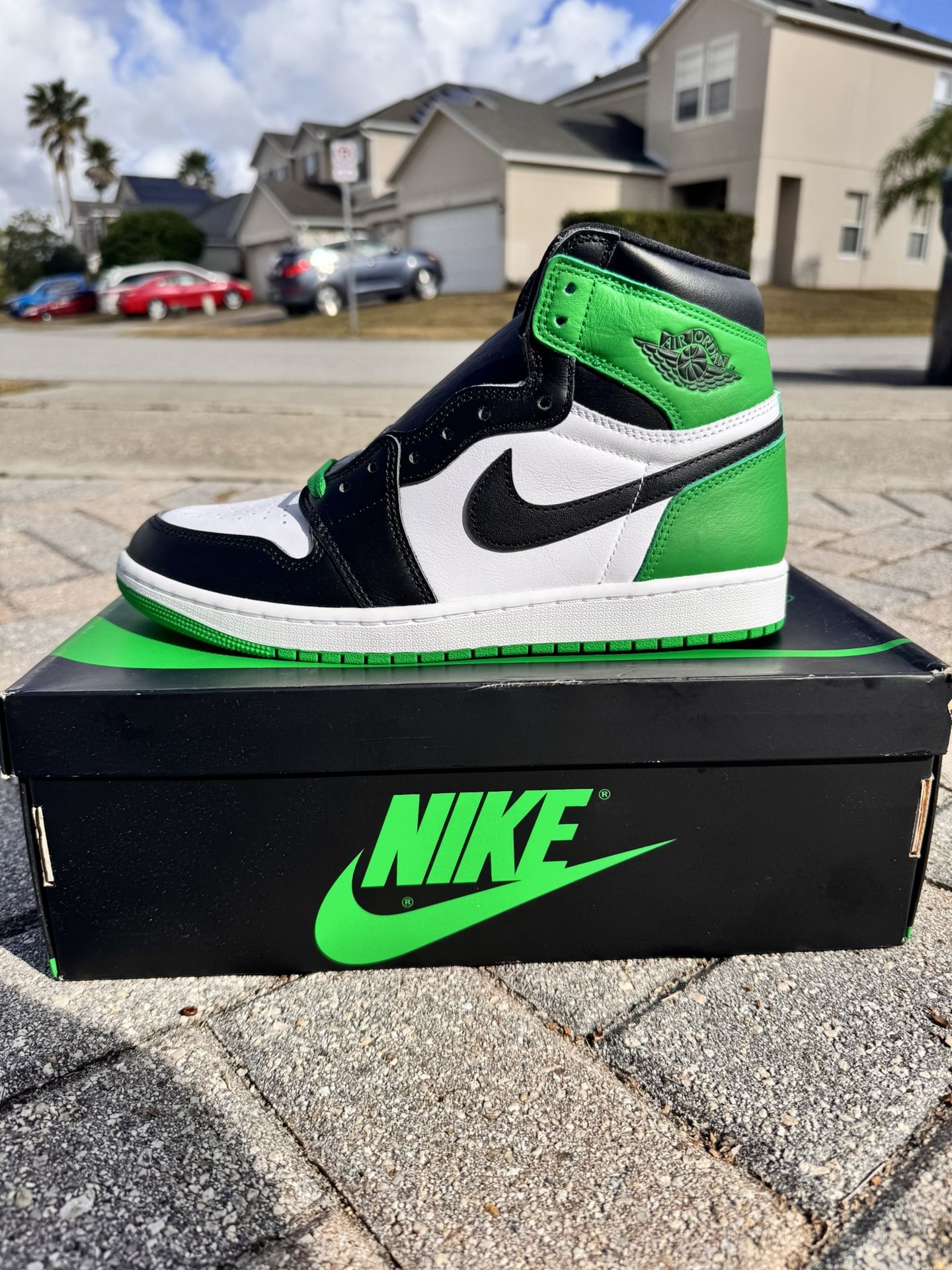 Jordan 1 Lucky Green