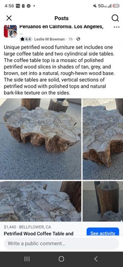 Mosaic table and 2 and table