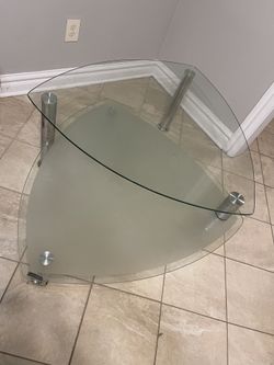 2 Tier Glass Coffee Table