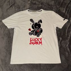 Lucky Charm Graphic T-Shirt White