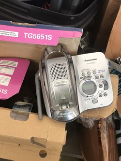 Panasonic 5.8 gig digital cordless answering system
