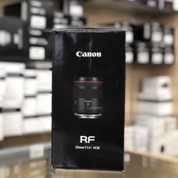 Canon RF 35mm F/1.4 L VCM 