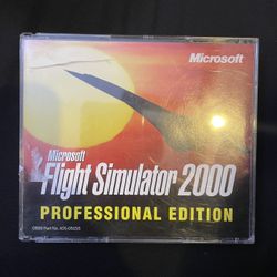 Flight Simulator 2000: Professional Edition - Good Condition