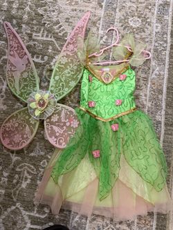 Tinker bell Disney princess costume size 5/6T