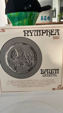 RYMPTEA DAUM crystal plate