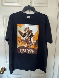 Led Zeppelin tribute band Led Zepagain  Shirt Sz XL.