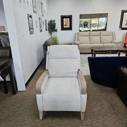 Fabric  Pushback Recliner Chair 