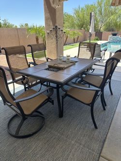 7pc Patio Dining Set