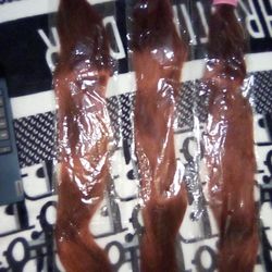 3-BUNDLES OF BRAIDING HAIR IN THE COLOR OF BURNT RED NEW Never USED SEE ALL PICS SELLING TOGETHER