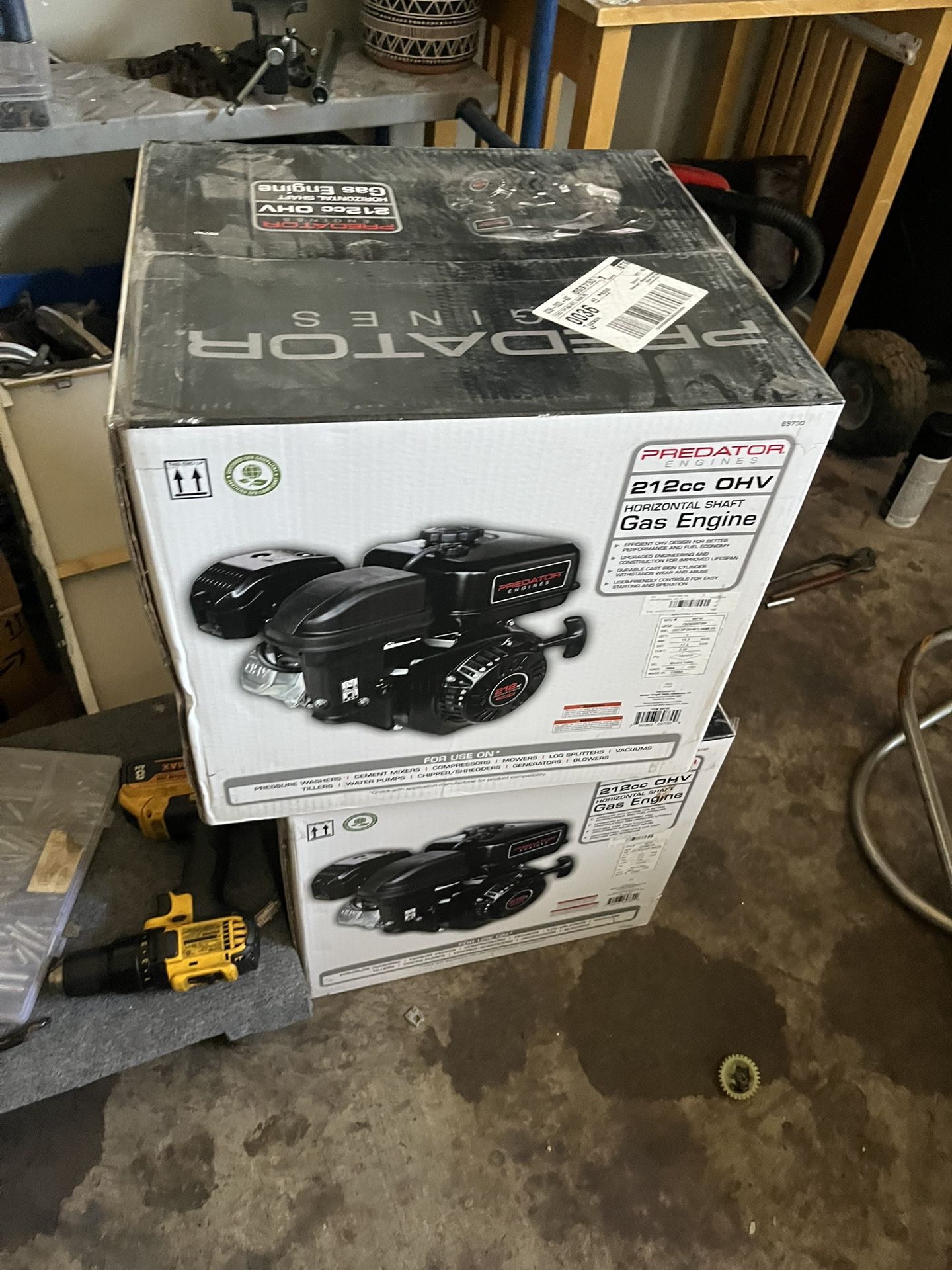 212cc Predator Engines