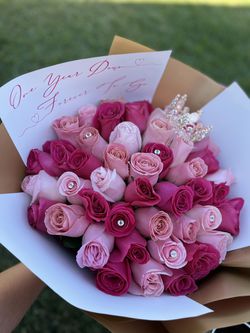 50 Roses Bouquet Ramo Buchon De 50 Rosas for Sale in Carson, CA - OfferUp