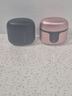 EARBUDS 2 SETS. C chargers. Barely used.