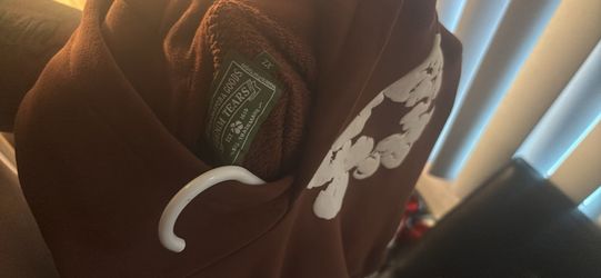 Brown Chrome Heart Hoodie Size Xl 