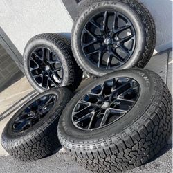 20 Inch Chevrolet Silverado Gmc Sierra Wheels Rims And Tires FINANCE Available