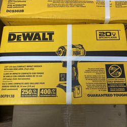 Dewalt 20v 3/8 Impact Gun New/impacto Dewalt 20v