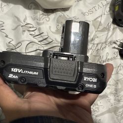 Ryobi 2ah Battery 