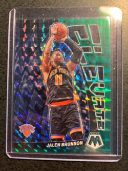 Jalen Brunson 1st Knicks Cards