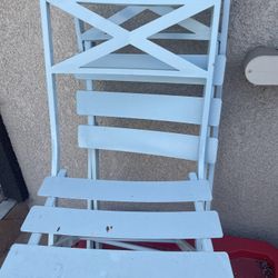 Sillas De Metal Son 2 Las 2 X $20