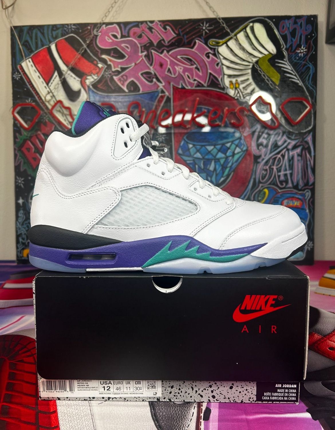 Jordan 5 grape