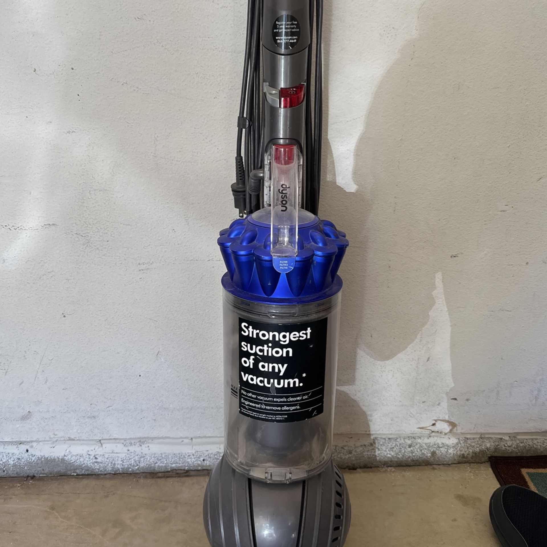 dyson Ball Animal 2 Total Clean Upright Vacuum Cleaner, Blue for Sale