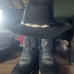 Boots And Hat