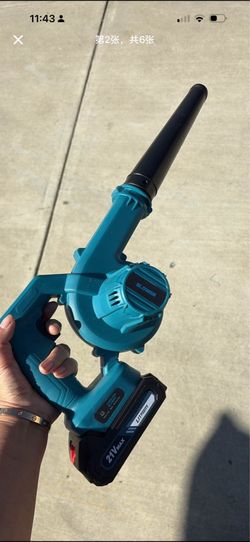 2-in-1 Electric Leaf Blower and Suction,Cordless Handheld Blower