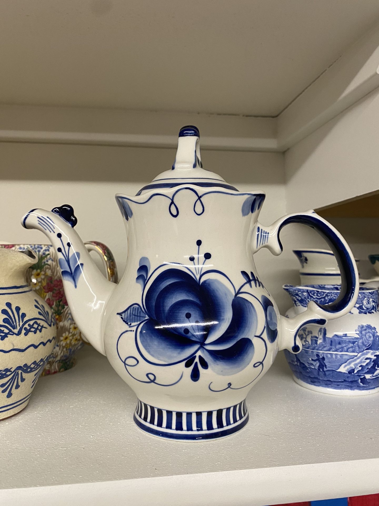 Delft Tea Jug