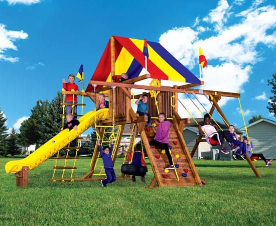Rainbow playground