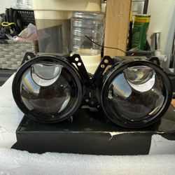 Bi LED Projector Lenses For Headlight Hella 3R G5 Auto Lamp 120W 6000K 3'' 2pcs