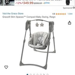Brand new baby swing 